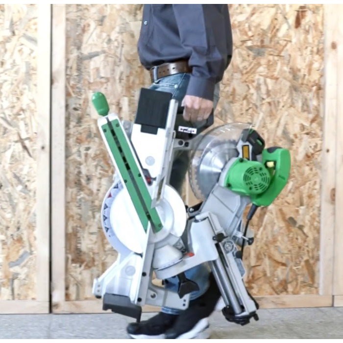 力山 SM2121R 216mm滑桿式折疊木(鋁)工角度切斷機/附雷射墨線