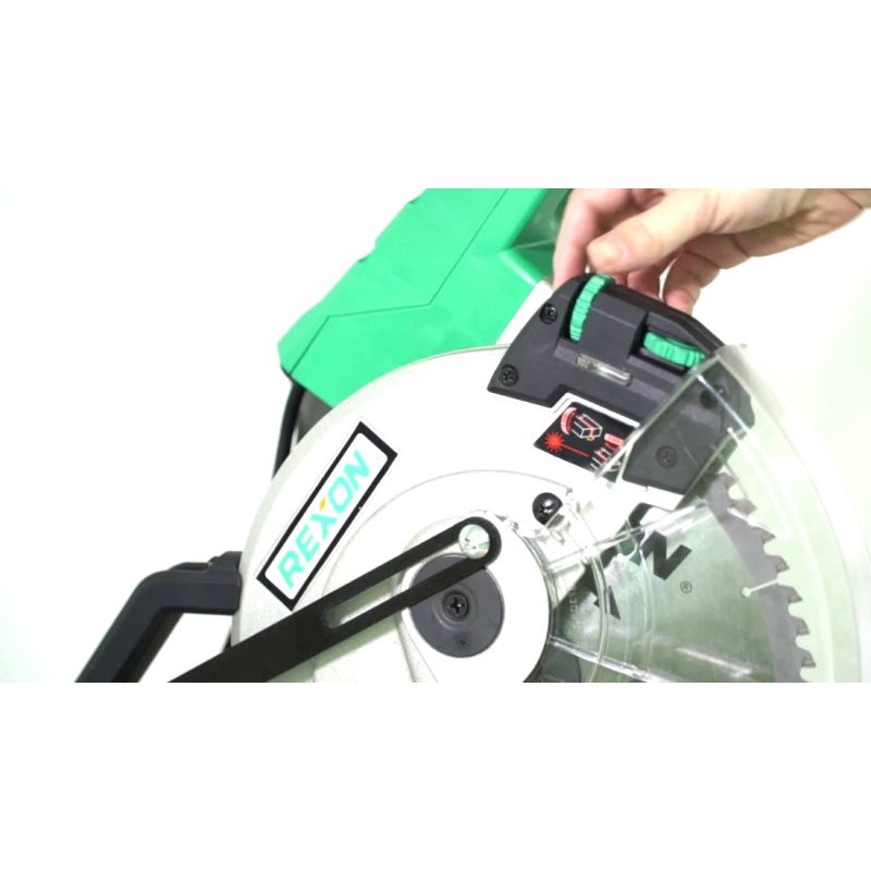 力山 SM2510R 10"滑桿式多角度切斷機/附雷射墨線,10"木工鋸片