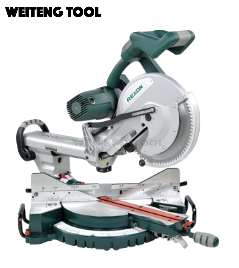 力山 SM3051M 305mm皮帶式滑桿式多角度切斷機/附12"木工鋸片