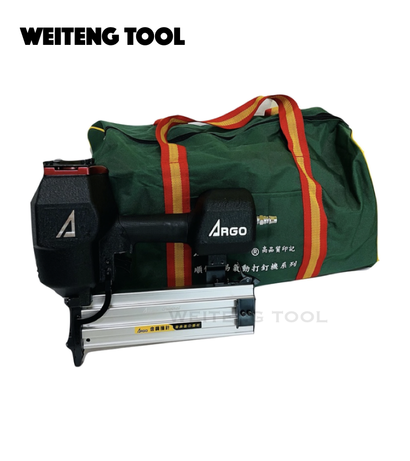 ARGO三角牌 消光黑系列 ST64大鋼牙氣動釘槍/附原廠工具袋 ⚠️訂購2支以上請選擇宅配⚠️