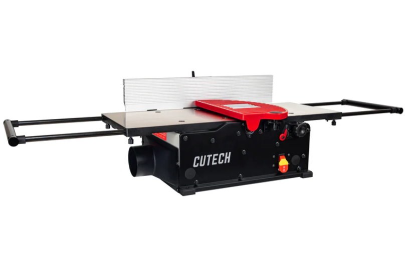 CUTECH 401200HI 桌上型12英吋螺旋刀手壓刨木機 鑄鐵工作台 贈送藍色(TC鎢鋼刃)螺旋刀片