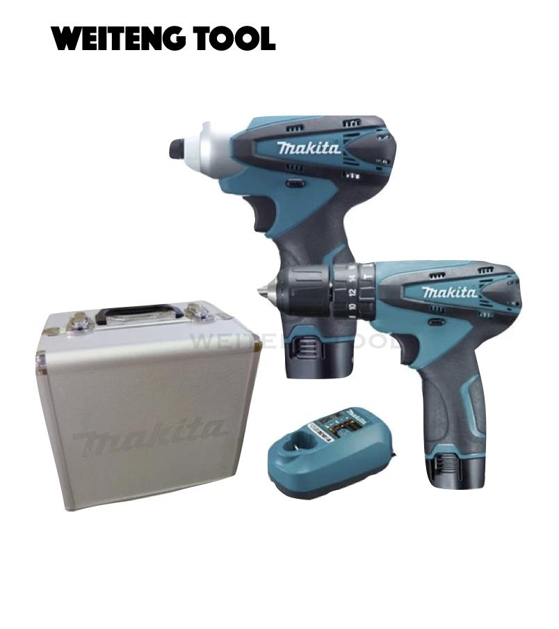 牧田 DK1493 10.8V充電式震動起子電鑽+衝擊起子機 雙機組