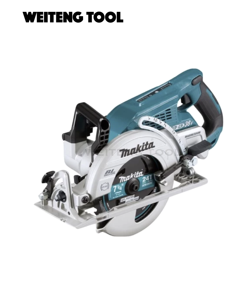 牧田 DRS780Z 36V單機充電式無刷後把手圓鋸機7-1/4(185mm)