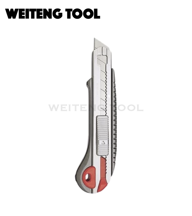 日本 NTCutter L-2000RP 鋁柄推式美工刀 六連發系列