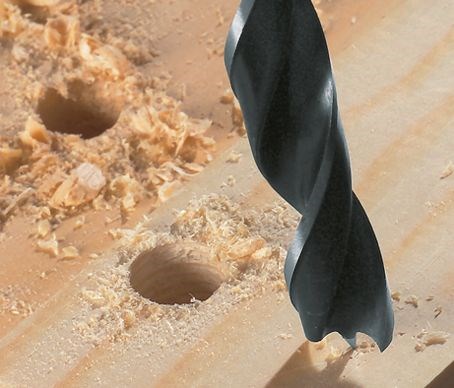 BOSCH博世 HSS 1/4"六角柄三尖木工鑽尾