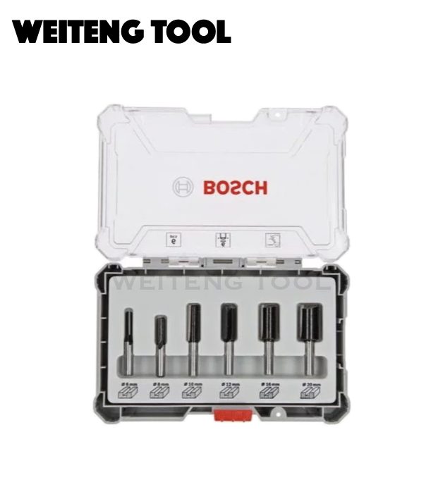 BOSCH博世 6mm直刀6件套裝組