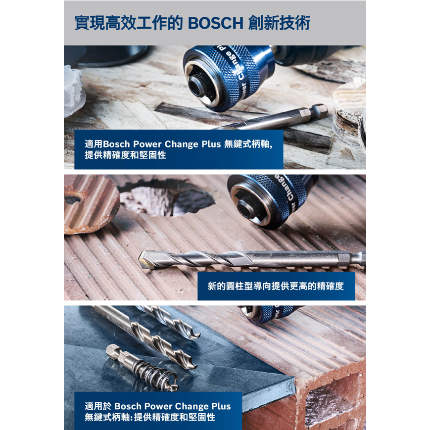 BOSCH博世 105mm圓穴鋸中心鑽