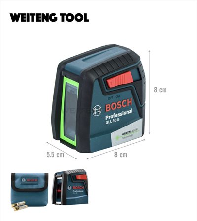BOSCH博世 GLL30G 綠光雷射十字墨線儀