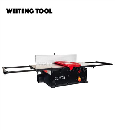 CUTECH 401100HI 桌上型10英吋螺旋刀手壓刨木機 鑄鐵工作台 贈送藍色(TC鎢鋼刃)螺旋刀片