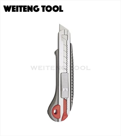 日本 NTCutter L-2000RP 鋁柄推式美工刀 六連發系列
